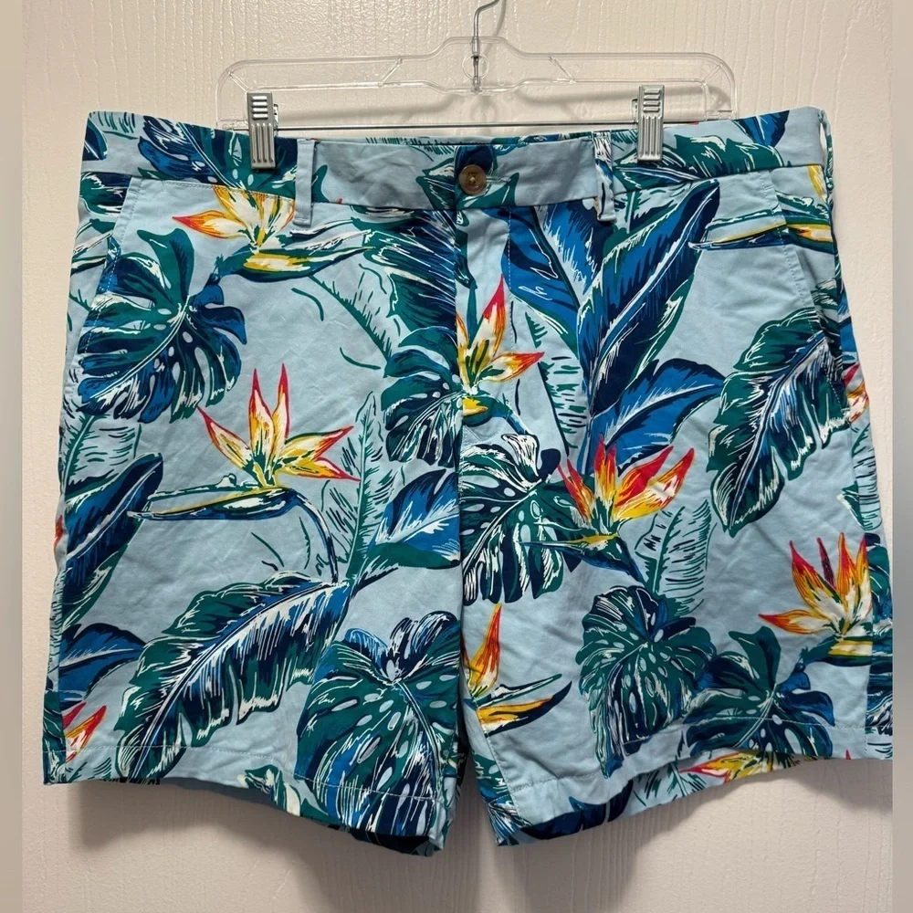 Tommy Hilfiger Tropical Print Shorts Men’s Size 38